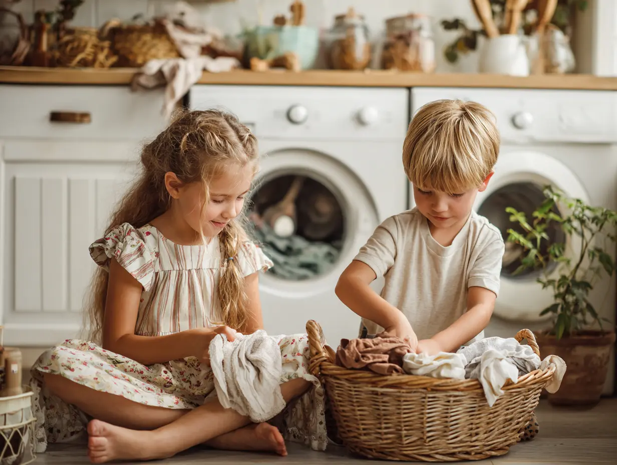 Montessori-Inspired Chores for School-Aged Kids: Building Responsibility and Independence at Home