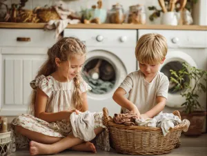 Montessori-Inspired Chores for School-Aged Kids: Building Responsibility and Independence at Home